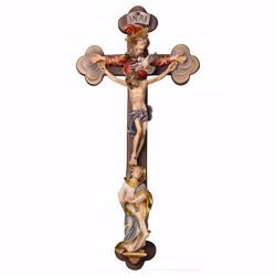 Crocifisso di San Damiano su legno da parete - 16 x 12 cm, Croce di San  Damiano, Articoli Religiosi 