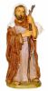 Picture of Nativity Set Holy Family 8 Pieces cm 18 (7,1 inch) Euromarchi Nativity Scene Lecce style in wood stained plastic PVC for outdoor use