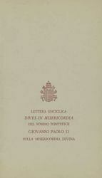 Imagen de Dives in misericordia. Lettera enciclica sulla misericordia divina, 30 novembre 1980