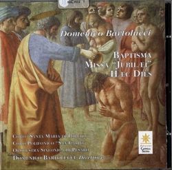 Immagine di Domenico Bartolucci - Baptisma Missa Jubilaei Haec Dies CD Domenico Bartolucci