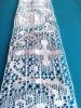 Picture of Bobbin Lace Cross and Chalice Embroidery H. cm 8 (3,1 inch) pure Cotton White for Altar Tablecloth and Liturgical Vestments