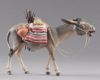 Picture of Donkey with saddlebags and wood Hannah Alpin Nativity 12 cm (4,7 inch) wood & fabric