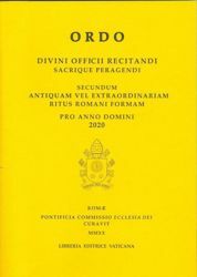 Immagine di Ordo Divini Officii Recitandi Sacrique Peragendi pro Anno Domini 2020 Pontificia Commissione Ecclesia Dei
