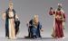 Picture of Balthazar Black Wise King cm 40 (15,7 inch) Hannah Orient dressed nativity scene Val Gardena wood statue with fabric dresses 