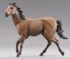 Immagine di Cavallo marrone che corre Presepe Hannah Orient 30 cm legno e stoffa