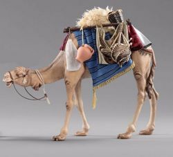 Imagen de Camello con silla cm 30 (11,8 inch) Pesebre vestido Hannah Orient en madera Val Gardena