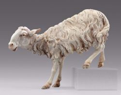 Picture of Sheep (for step) cm 30 (11,8 inch) Hannah Alpin dressed Nativity Scene in Val Gardena wood