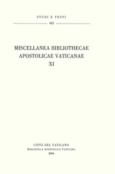 Picture of Miscellanea Bibliothecae Apostolicae Vaticanae (XI)