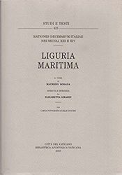 Picture of Rationes decimarum Italiae nei secoli XIII e XIV. Liguria maritima Maurizio Rosada, Elisabetta Girardi