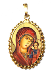 Immagine per la categoria Ciondolo Madonna di Kazan'