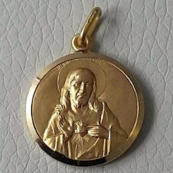 Imagen para la categoria Escapulario Sagrado Corazón Oro