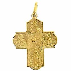 Picture for category 4-way Scapular Medal & Cross