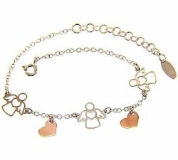 Picture for category Gold & Silver Heart Bracelets
