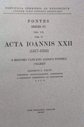 Picture of Tomus II: Acta Ioannis PP. XXII (1317-1334) Pontificia Commissio ad Redigendum Codicem Iuris Canonici Orientalis
