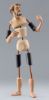 Picture of Figure Code17 cm 10 (3,9 inch) DIY undressed Homobonus Nativity in wood and copper