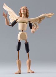 Picture of Angel Code08 cm 40 (15,7 inch) DIY undressed Homobonus Nativity in wood and copper