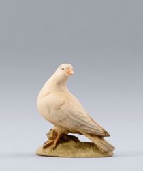 Picture of Pigeon cm 14 (5,5 inch) DIY undressed Homobonus Nativity in wood and copper
