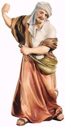 Imagen de Camellero cm 8 (3,1 inch) Belén Raffaello estilo clásico colores al óleo en madera Val Gardena