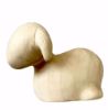 Picture of Lying Sheep Stella Nativity 8 cm (3,1 inch) modern natural wood