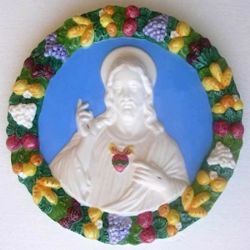 Picture for category Ceramic & Terracotta Sacred Heart of Jesus