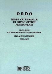 Immagine di  ORDO Missae Celebrandae et Divini Officii Persolvendi 2021-2022 Libreria Editrice Vaticana