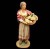 Picture of Woman with flasks Velardita Nativity 26 cm (10,2 inch) sicilian terracotta 