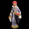 Picture of White Wise King Velardita Nativity 26 cm (10,2 inch) sicilian terracotta 