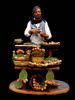 Picture of Prickly pears seller Shepherd Velardita Nativity 26 cm (10,2 inch) sicilian terracotta 