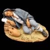 Picture of Benino Sleeping Shepherd Velardita Nativity 26 cm (10,2 inch) sicilian terracotta 