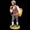 Picture of Shepherd with pumpkins Velardita Nativity 26 cm (10,2 inch) sicilian terracotta 