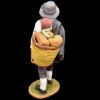 Picture of Shepherd with pumpkins Velardita Nativity 26 cm (10,2 inch) sicilian terracotta 