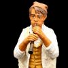 Picture of Shepherd with flute Velardita Nativity 26 cm (10,2 inch) sicilian terracotta 