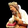 Picture of Saracen Wise King Kneeling Velardita Nativity 26 cm (10,2 inch) sicilian terracotta 