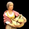 Picture of Woman with flasks Velardita Nativity 26 cm (10,2 inch) sicilian terracotta 