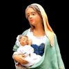 Picture of Woman with boy Velardita Nativity 26 cm (10,2 inch) sicilian terracotta 