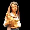 Immagine di Donna con brocca Presepe Velardita 26 cm siciliano terracotta 