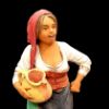 Picture of Woman Innkeeper Velardita Nativity 26 cm (10,2 inch) sicilian terracotta 