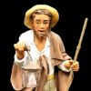 Picture of Shepherd with lantern Velardita Nativity 26 cm (10,2 inch) sicilian terracotta 