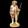 Picture of Shepherd with lantern Velardita Nativity 26 cm (10,2 inch) sicilian terracotta 