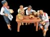 Picture of Tavern Set cm 16 (6,3 inch) Velardita Sicilian Nativity in Terracotta 