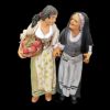 Immagine di Nonna con Nipote cm 16 (6,3 inch) Presepe Siciliano Velardita in Terracotta 