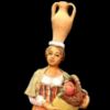 Picture of Woman with oranges and jug Velardita Nativity 16 cm (6,3 inch) sicilian terracotta 