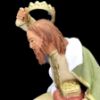 Picture of Saracen Wise King Kneeling Velardita Nativity 16 cm (6,3 inch) sicilian terracotta 