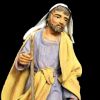 Picture of St. Joseph cm 16 (6,3 inch) Velardita Sicilian Nativity in Terracotta 