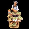 Picture of Fruit seller Shepherd cm 21 (8,3 inch) Velardita Sicilian Nativity in Terracotta 