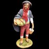 Picture of Shepherd with Ricotta cm 21 (8,3 inch) Velardita Sicilian Nativity in Terracotta