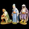 Imagen de Grupo Tres Reyes Magos  cm 21 (8,3 inch) Pesebre Siciliano Velardita en terracota