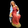 Picture of Holy Family Group (5 Pieces) cm 21 (8,3 inch) Velardita Sicilian Nativity in Terracotta