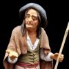 Picture of Beggar with Stick cm 21 (8,3 inch) Velardita Sicilian Nativity in Terracotta