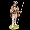 Picture of Beggar with Stick cm 21 (8,3 inch) Velardita Sicilian Nativity in Terracotta